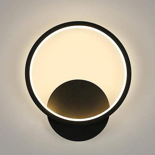 bedroom led lights on wall