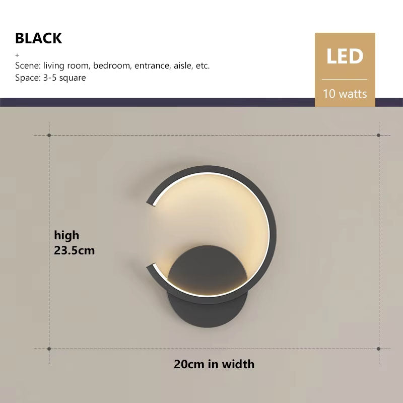 17W wall mounted wall lights