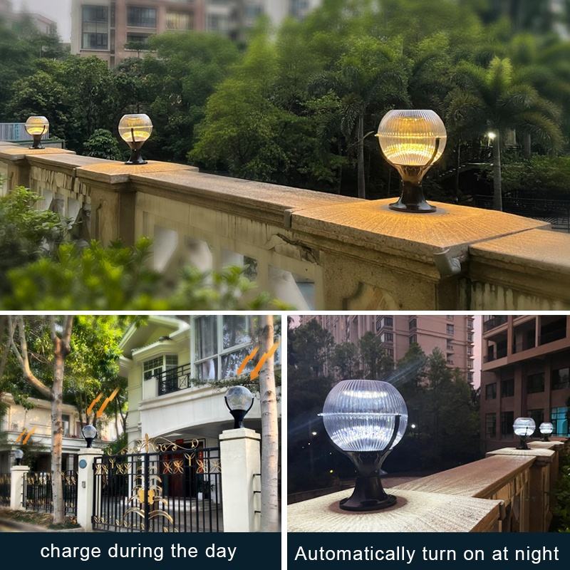 2024 Trending Solar Outdoor Pillar Lamp - Better - Light(HK Belisson) Lighting Co.,Ltd