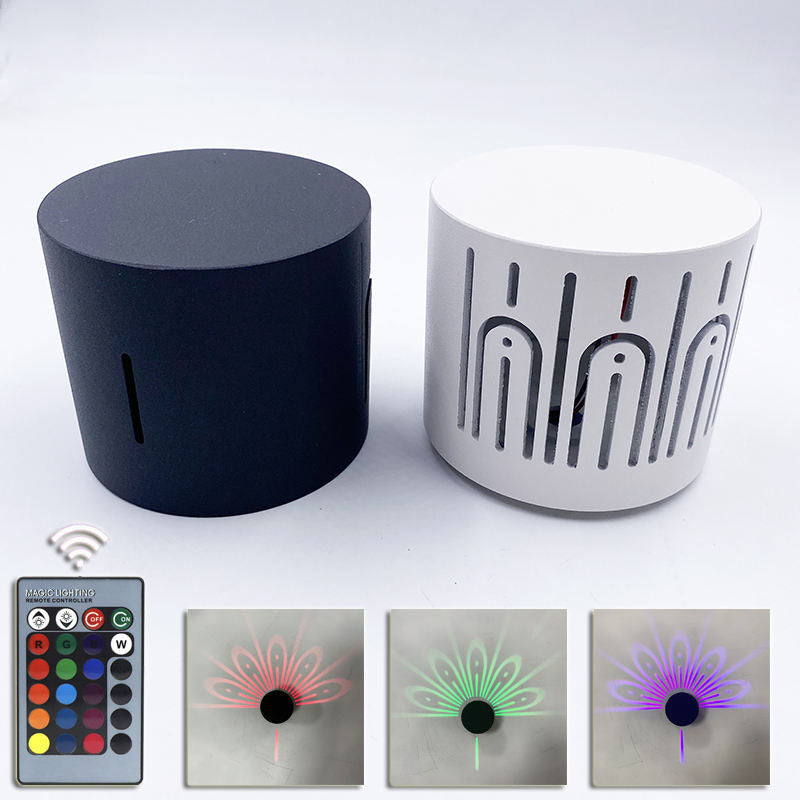 RGB Wall Mounted Lamp With Remote Controller