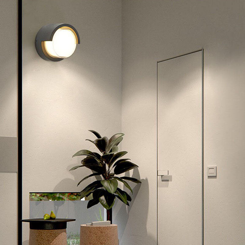 light fixtures on the wall