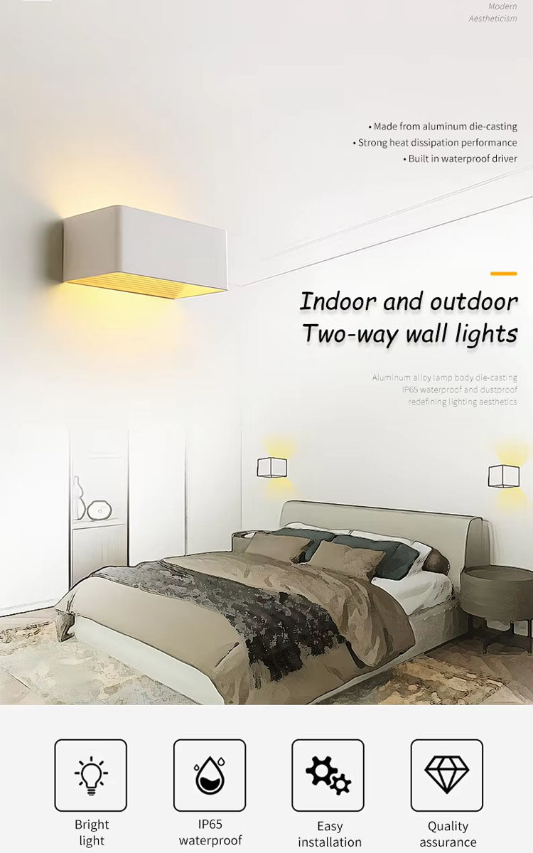 led wall lights indoor