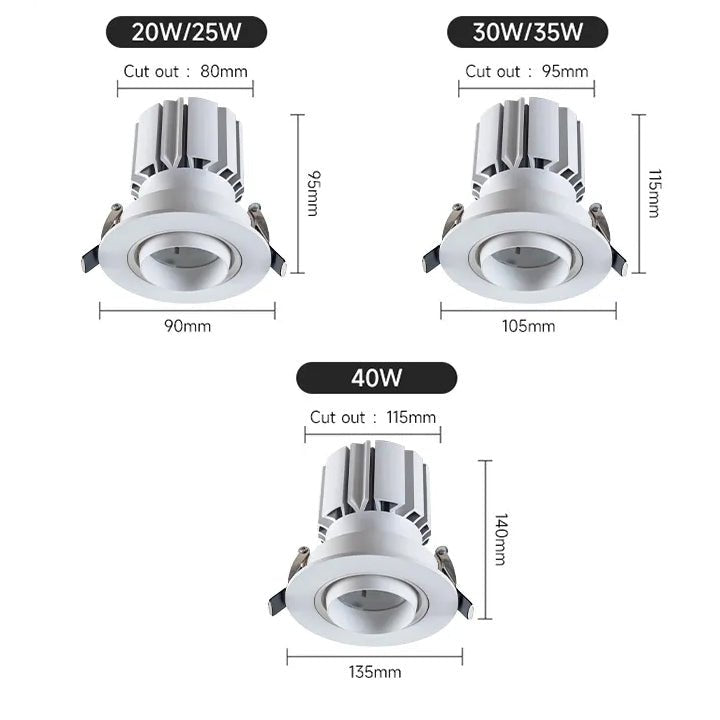 Adjustable Ceiling LED Downlight - Better - Light(HK Belisson) Lighting Co.,Ltd