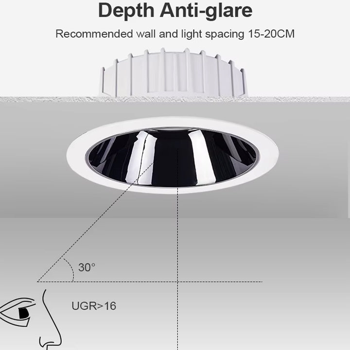 Aluminum shell COB Ceiling LED Downlight - Better - Light(HK Belisson) Lighting Co.,Ltd