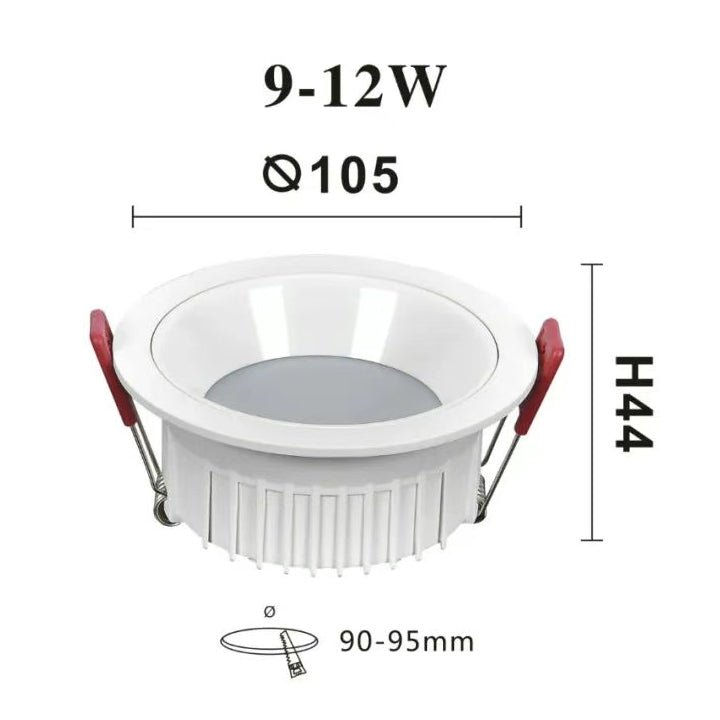 Anti Glare SMD Round Embedded Downlights - Better - Light(HK Belisson) Lighting Co.,Ltd
