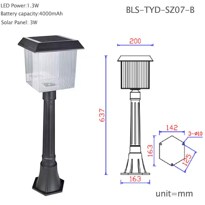 Bollard LED Lawn Lamp - Better - Light(HK Belisson) Lighting Co.,Ltd