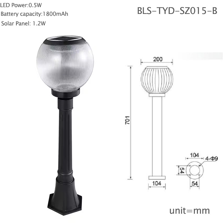Bollard LED Lawn Lamp - Better - Light(HK Belisson) Lighting Co.,Ltd
