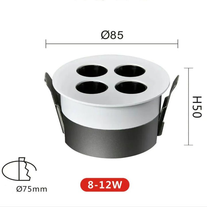 Commercial Residential Indoor Round Square Spotlight - Better - Light(HK Belisson) Lighting Co.,Ltd