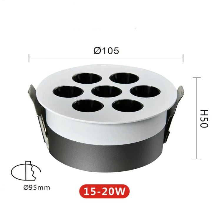Commercial Residential Indoor Round Square Spotlight - Better - Light(HK Belisson) Lighting Co.,Ltd