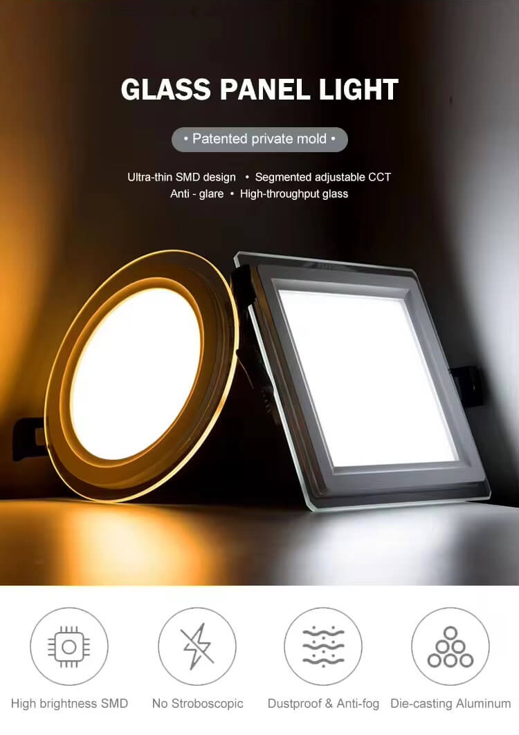 Glass LED Panel Light - Better - Light(HK Belisson) Lighting Co.,Ltd