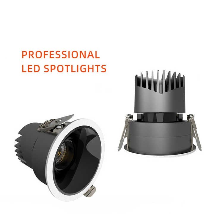 Iron black adjustable LED Downlight - Better - Light(HK Belisson) Lighting Co.,Ltd