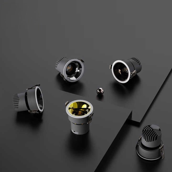 Iron black adjustable LED Downlight - Better - Light(HK Belisson) Lighting Co.,Ltd