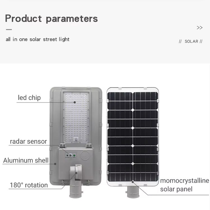Outdoor Led All In One Solar Street Lighting - Better - Light(HK Belisson) Lighting Co.,Ltd