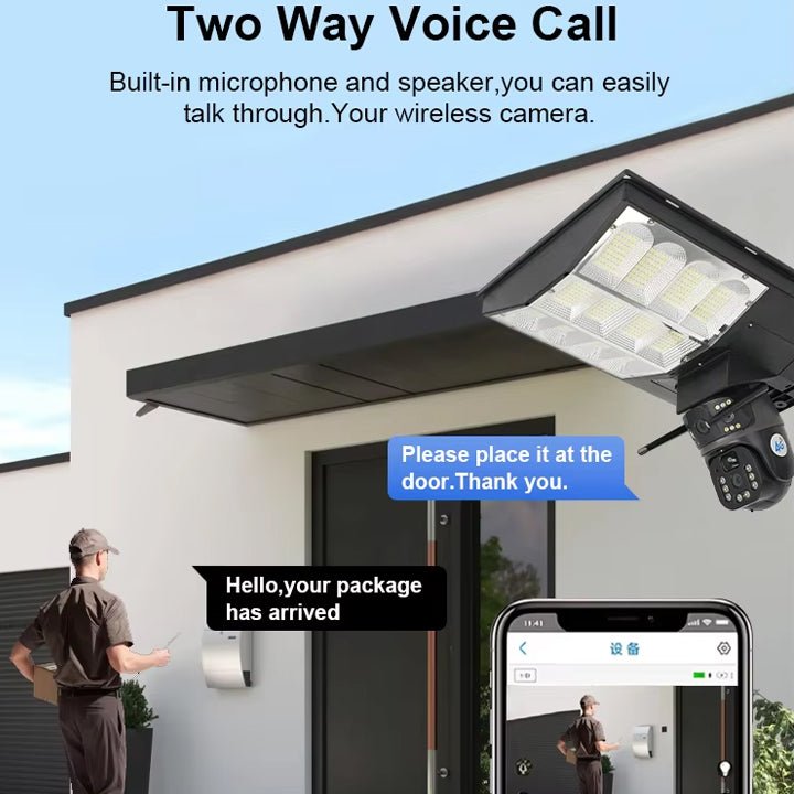 Solar Power Supply Led Street Light Lamp With CCTV Camera - Better - Light(HK Belisson) Lighting Co.,Ltd