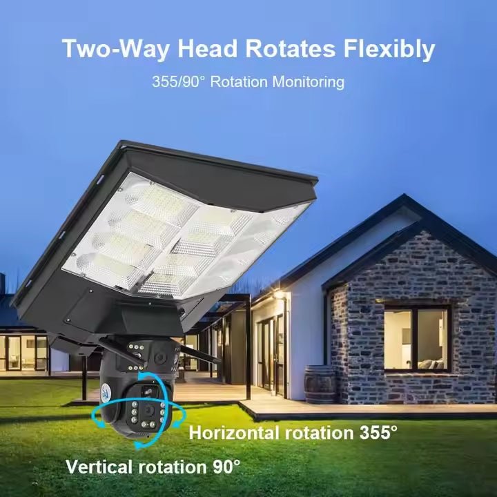 Solar Power Supply Led Street Light Lamp With CCTV Camera - Better - Light(HK Belisson) Lighting Co.,Ltd