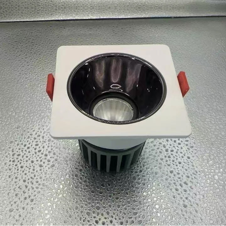 Square Recessed Anti - glare All - aluminum Ceiling Spotlight for Indoor Lighting - Better - Light(HK Belisson) Lighting Co.,Ltd