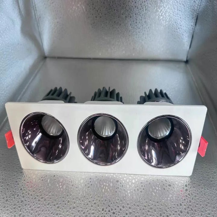 Square Recessed Anti - glare All - aluminum Ceiling Spotlight for Indoor Lighting - Better - Light(HK Belisson) Lighting Co.,Ltd