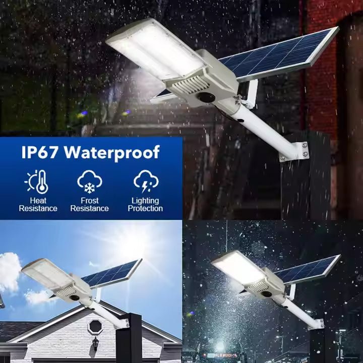 Super Brightness Aluminum IP65 Solar Street Light With Motion Sensor - Better - Light(HK Belisson) Lighting Co.,Ltd