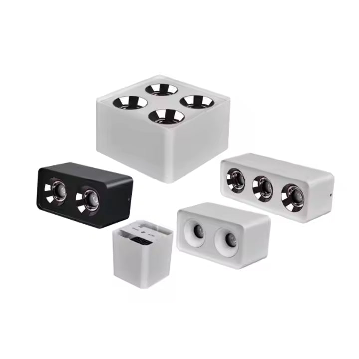Surface Mounted Square Anti - glare Spotlight for Indoor Lighting - Better - Light(HK Belisson) Lighting Co.,Ltd
