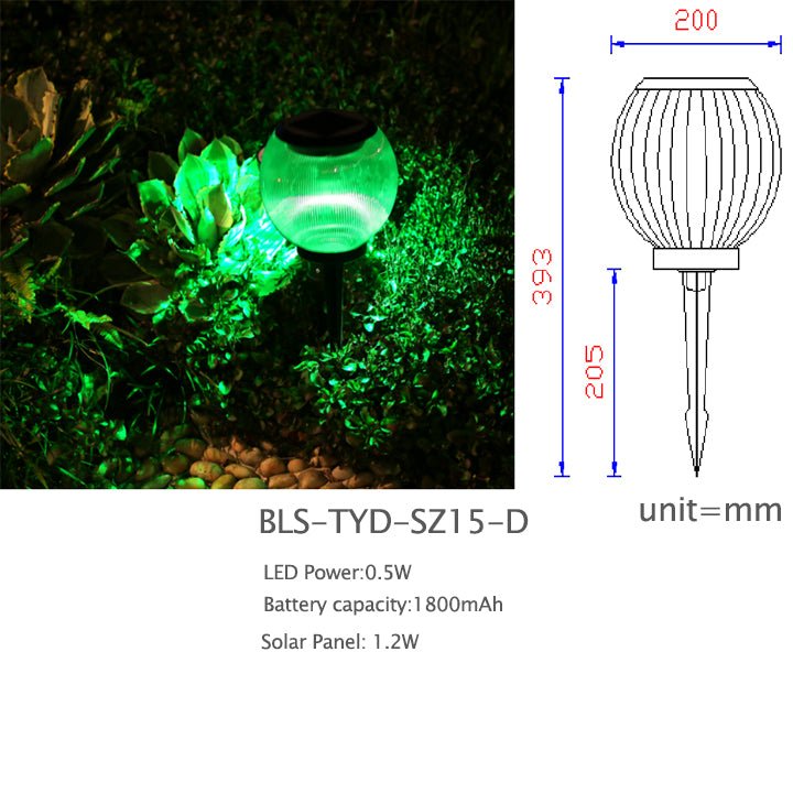 Waterproof Solar LED Spike Lamp - Better - Light(HK Belisson) Lighting Co.,Ltd