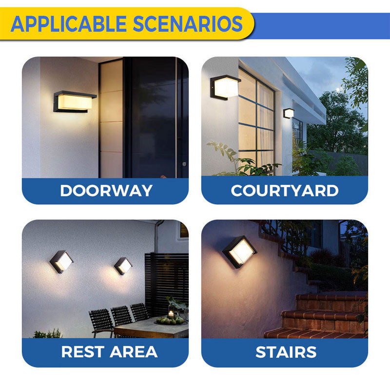 outdoor wall light waterproof