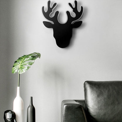 deer head wall light