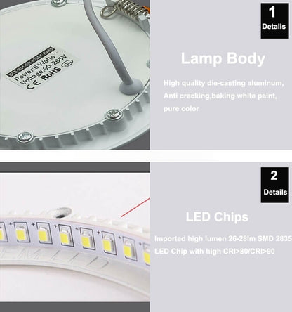 18W Round type Ultra Slim LED Panel Light - Better - Light(HK Belisson) Lighting Co.,Ltd