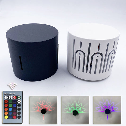 RGB Wall Mounted Lamp With Remote Controller