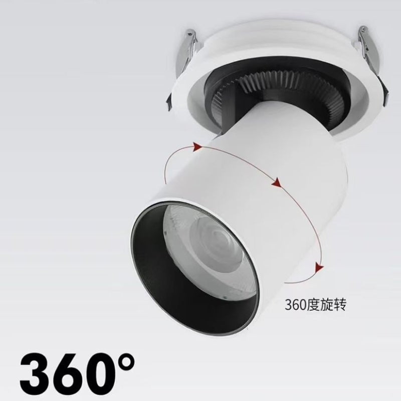 360° Adjustable and Rotatable Embedded Spotlight - Better - Light(HK Belisson) Lighting Co.,Ltd