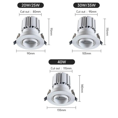 Adjustable Ceiling LED Downlight - Better - Light(HK Belisson) Lighting Co.,Ltd