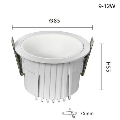 Anti - Glare Recessed Aluminum Shell 10W LED Downlight - Better - Light(HK Belisson) Lighting Co.,Ltd