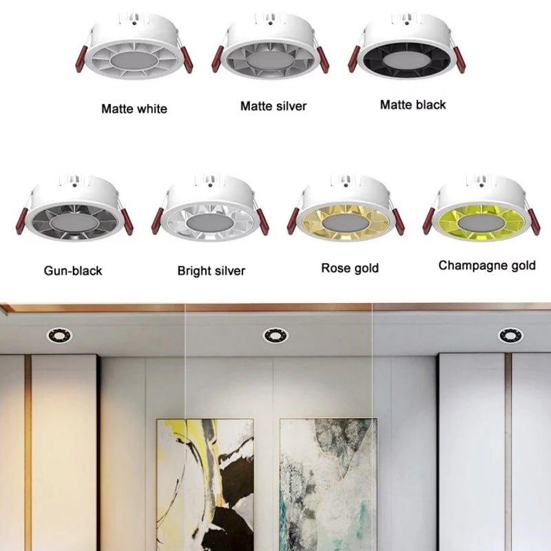 Anti - glare Recessed LED Downlight - Better - Light(HK Belisson) Lighting Co.,Ltd