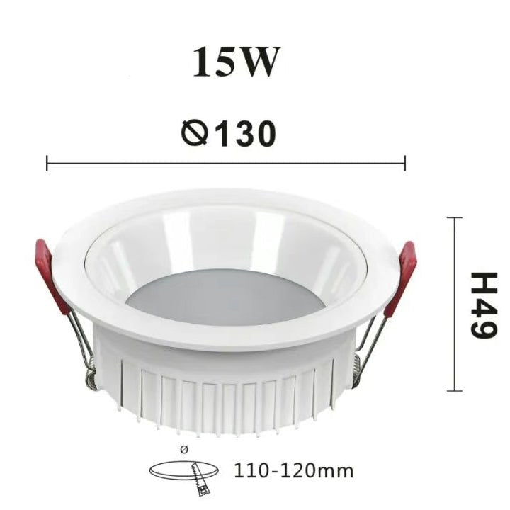 Anti Glare SMD Round Embedded Downlights - Better - Light(HK Belisson) Lighting Co.,Ltd