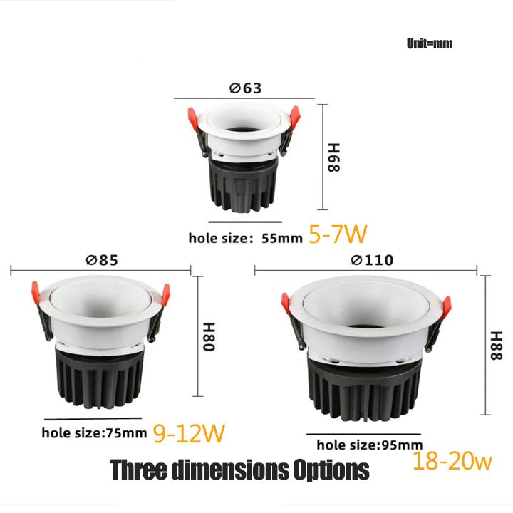Indoor Nordic Adjustable Rimless Stylish Ceiling LED Spot Lights - Better - Light(HK Belisson) Lighting Co.,Ltd