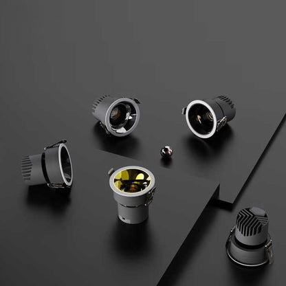 Iron black adjustable LED Downlight - Better - Light(HK Belisson) Lighting Co.,Ltd