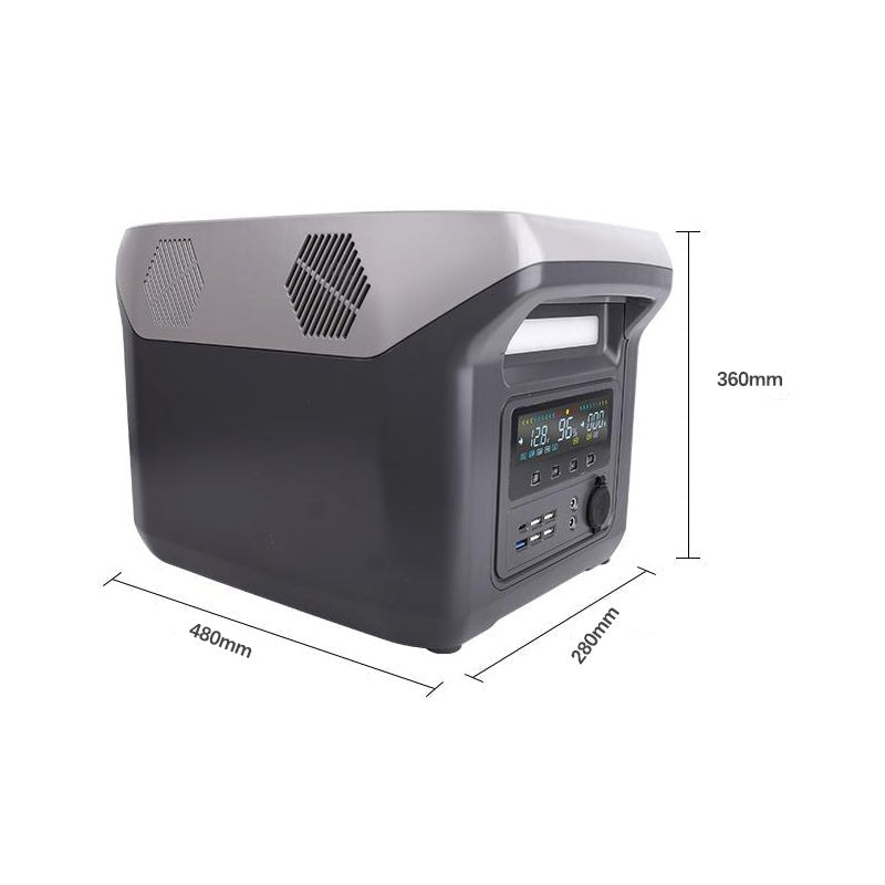 Portable Large - capacity 1500W 2500W MPPT Outdoor Power LiFePO4 Solar Generator Household Emergency Energy Storage - Better - Light(HK Belisson) Lighting Co.,Ltd