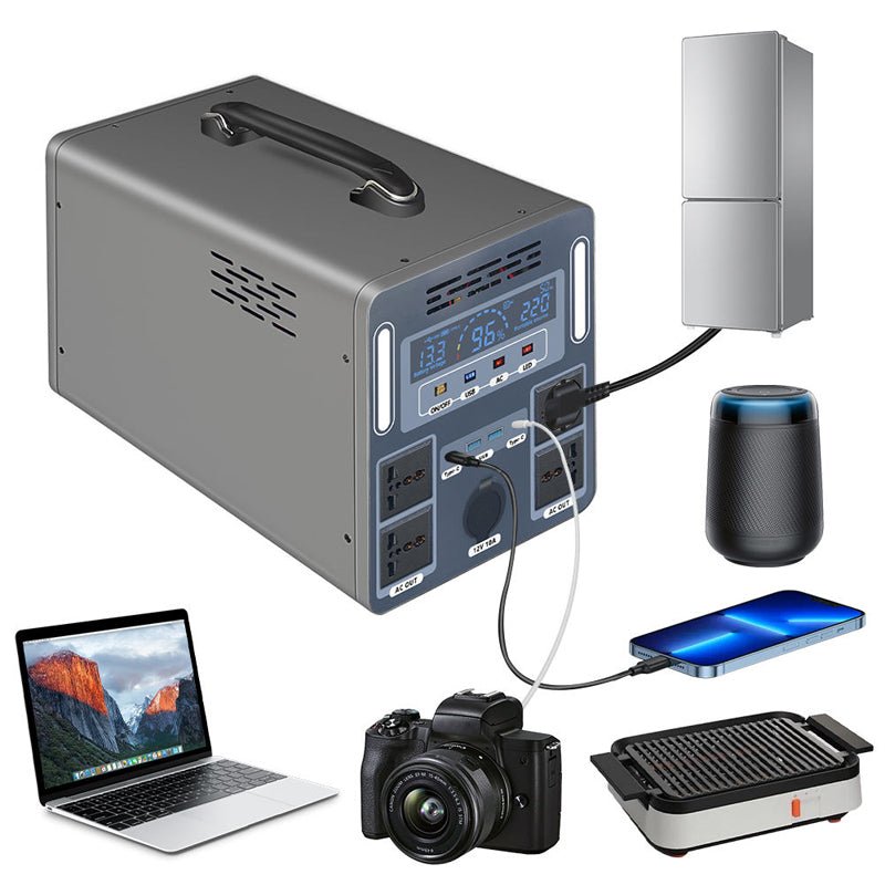 Portable Solar Generator Power Bank LiFePO4 Power Supply 1000W 2000W 3000W Portable Power Station for Outdoor Activities - Better - Light(HK Belisson) Lighting Co.,Ltd