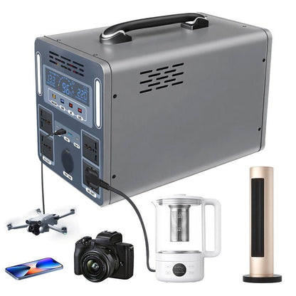 Portable Solar Generator Power Bank LiFePO4 Power Supply 1000W 2000W 3000W Portable Power Station for Outdoor Activities - Better - Light(HK Belisson) Lighting Co.,Ltd