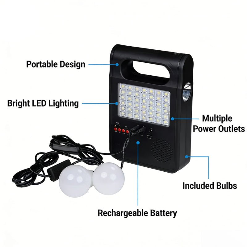 Power Station with Solar Panels Kit - Better - Light(HK Belisson) Lighting Co.,Ltd