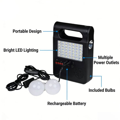 Power Station with Solar Panels Kit - Better - Light(HK Belisson) Lighting Co.,Ltd