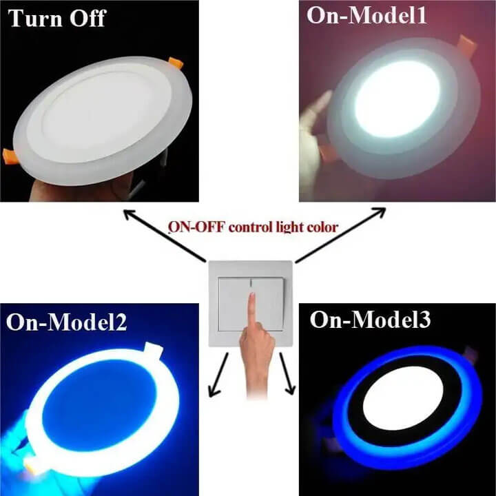 R06 - A Multi color LED Panel Light - Better - Light(HK Belisson) Lighting Co.,Ltd