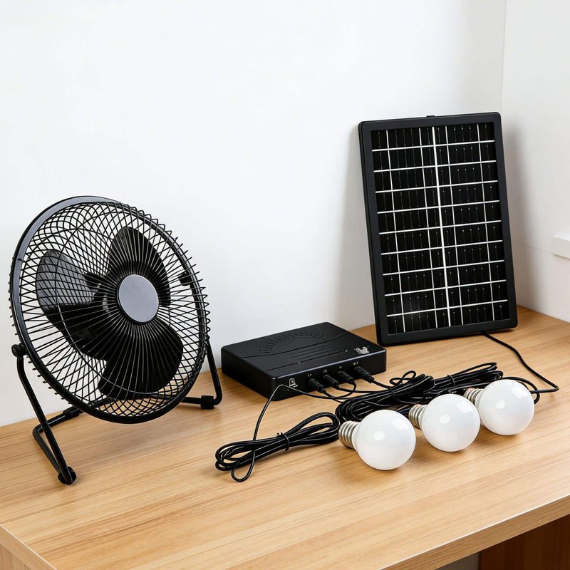 Solar Fan & Power Station Kit - Better - Light(HK Belisson) Lighting Co.,Ltd