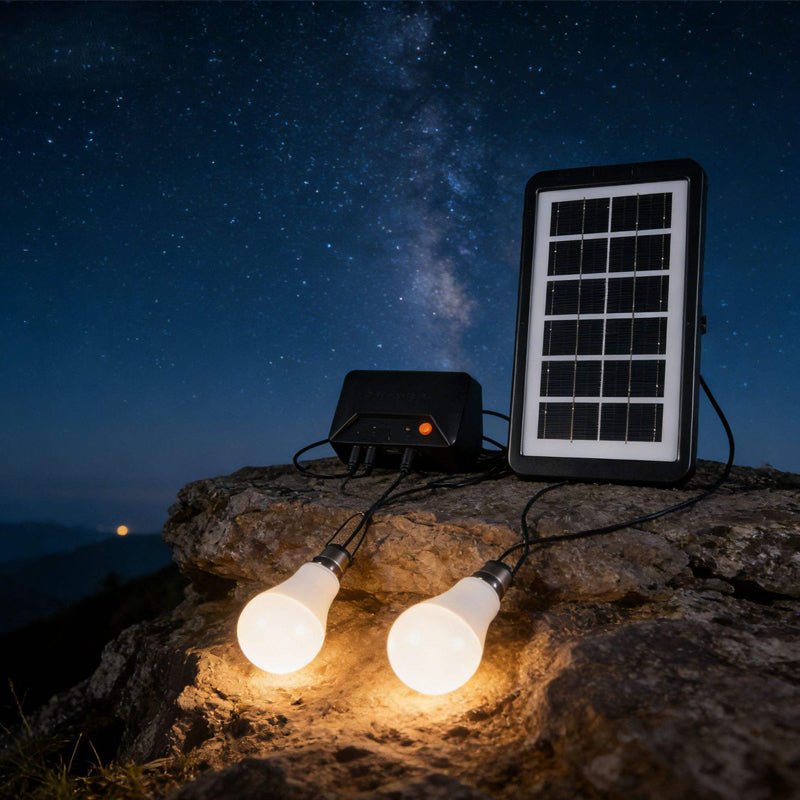 Solar Home Light Kit with 2led Bulbs - Better - Light(HK Belisson) Lighting Co.,Ltd