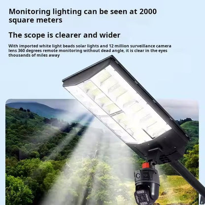 Solar Power Supply Led Street Light Lamp With CCTV Camera - Better - Light(HK Belisson) Lighting Co.,Ltd